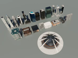 Sity pack 3D Model