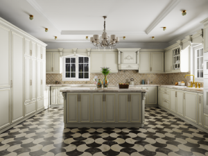 Classic american Kitchen 3D Model