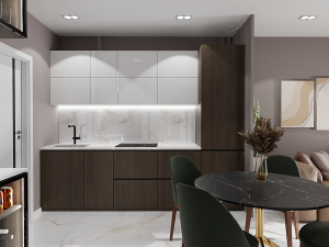 Modern Living Room Greece 3D Model