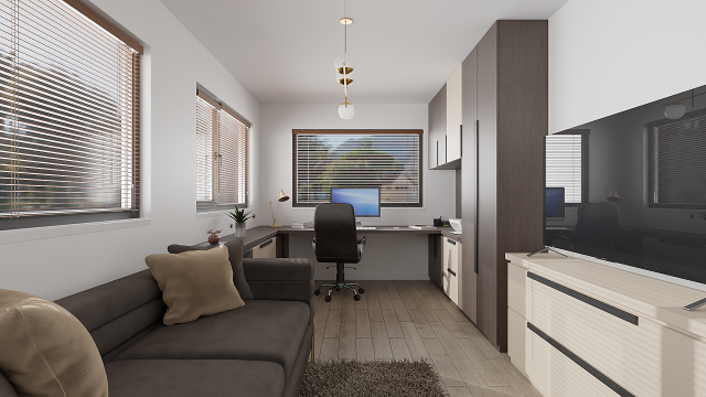 Office Space 3D Model .c4d .max .obj .3ds .fbx .stl .blend 