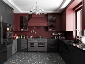 Red Kitchen New York 3D Model