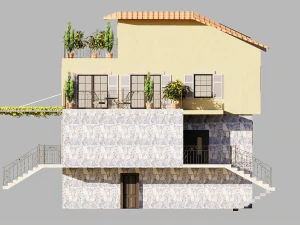 Provence House 3D Model