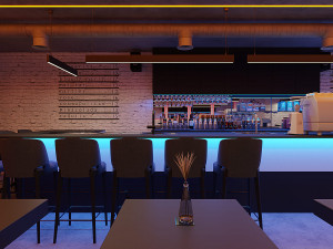 Loft CafeBar Canada 3D Model