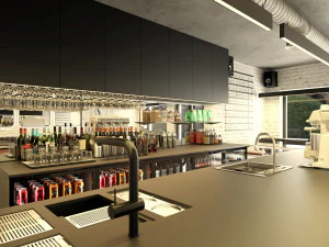 Loft CafeBar Canad&aacute; Modelo 3D