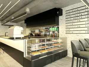Loft CafeBar Canad&aacute; Modelo 3D