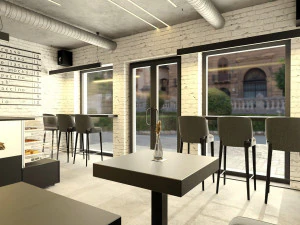 Loft CafeBar Canad&aacute; Modelo 3D