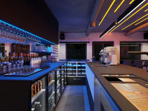 Loft CafeBar Canad&aacute; Modelo 3D