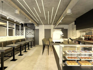 Loft CafeBar Canad&aacute; Modelo 3D