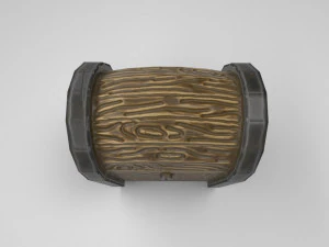 stylized chest 3D Model