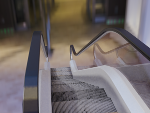 Mechanical staircase 3Dモデル