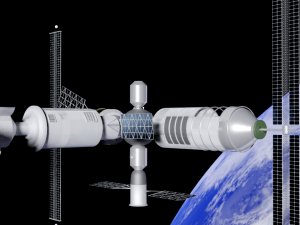 Space station 3D Model
