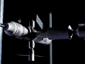Space station 3Dモデル