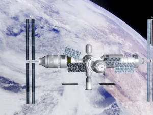 Esta&ccedil;&atilde;o espacial Modelo 3D