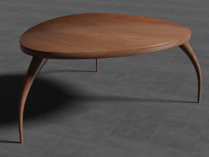 Zimmertisch als Penner verlassen 3D Modell