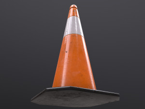 traffic cone Modelo 3D