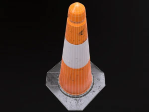traffic cone 3D Model