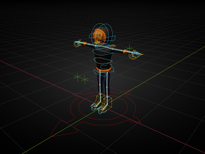halloween pumpkin character 3D Model