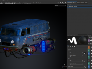 Soviet flying car 3D Model