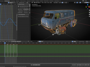 Soviet flying car 3D Model