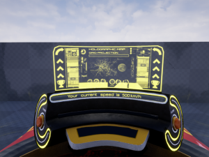 flying sci-fi car 3D Модель