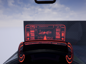 flying sci-fi car 3D Модель