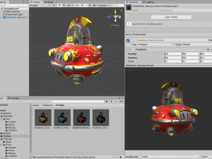flying sci-fi car 3D Модель
