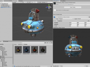 flying sci-fi car 3D Модель