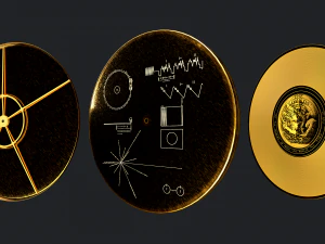 voyager golden record 3D Model