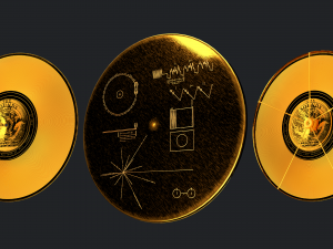 voyager golden record 3D Model