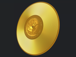 voyager golden record 3D Model
