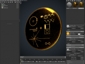 voyager golden record 3D Model