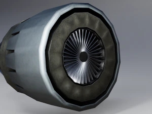 moteur de propulseur de fus&eacute;e Modèle 3D
