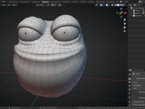 frog Model 3D