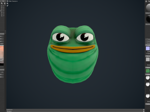 frog Model 3D