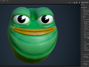 frog Model 3D