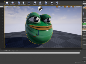 frog Model 3D