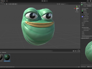frog Model 3D