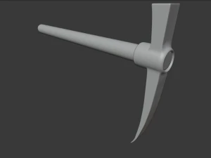 つるはし 3Dモデル