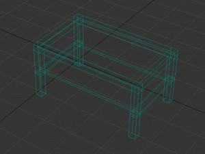 buffettable Modello 3D