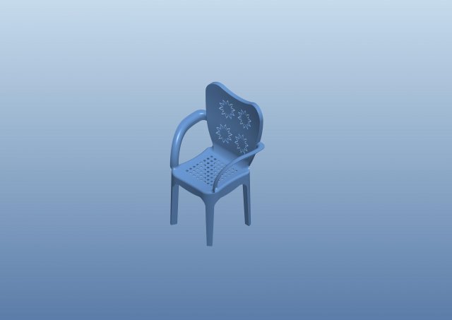 chair 3D Model .c4d .max .obj .3ds .fbx .stl .blend 