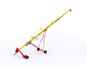 auger grain transporter westfield mk 100-81 Modello 3D