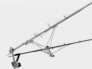 auger grain transporter westfield mk 100-81 3D 模型