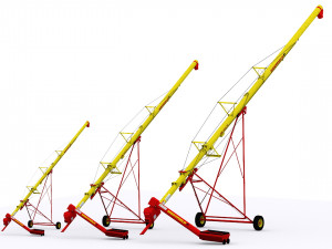auger grain transporter westfield mk 100-81 3D 模型