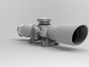 riflescope 3D Model