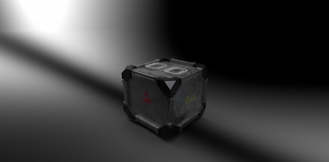 sci-fic box 3D Model .c4d .max .obj .3ds .fbx .stl .blend 