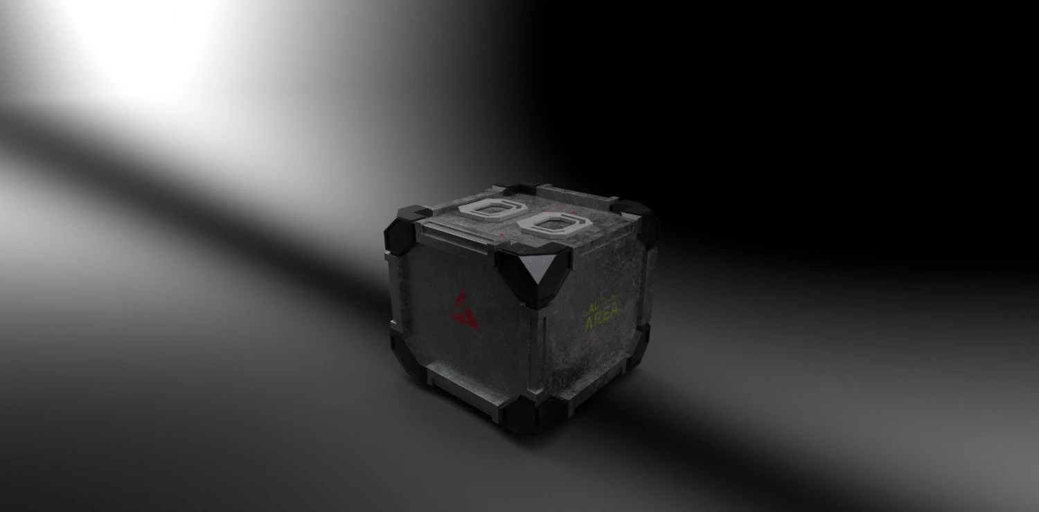 sci-fic box 3D Model .c4d .max .obj .3ds .fbx .stl .blend 