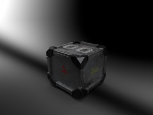 sci-fic box 3D-Modell