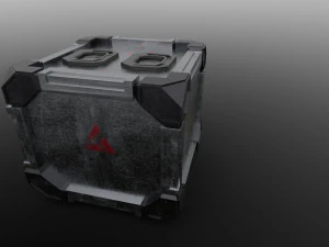 sci-fic box 3D Model