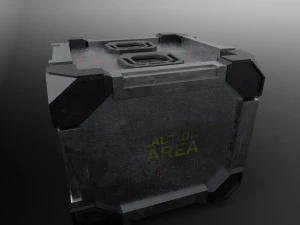 sci-fic box 3D Model
