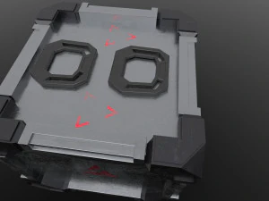 sci-fic box 3D Model
